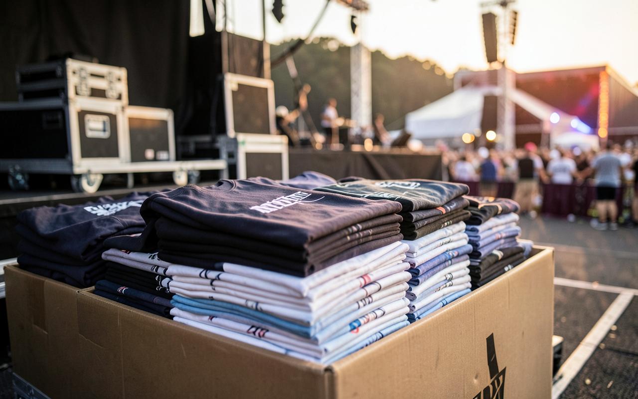 4,000 event tees, two venues, three-week deadline